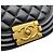Sac à bandoulière Chanel Boy Small Chain Noir - vue 7