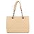 Borsa Chanel in pelle di vitello granulata beige