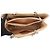 Borsa Chanel in pelle di vitello granulata beige - vista 5