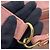 Borsa a tracolla con catena in pelle di vitello martellata rosa Chanel - vista 11