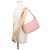 Borsa a tracolla con catena in pelle di vitello martellata rosa Chanel - vista 4