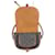 Céline Borsa a Spalla Celine Medium Folco Triomphe Marrone  - vista 5