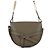 Borsa a tracolla in pelle oliva Loewe Verde oliva