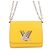Twist Borsa a tracolla con catena in pelle Epi Louis Vuitton Giallo