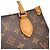 Borsa Louis Vuitton Monogram Sac Plat BB M46265 Marrone Rosso - vista 10