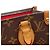 Borsa Louis Vuitton Monogram Sac Plat BB M46265 Marrone Rosso - vista 9