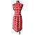 Christian Dior Gestreiftes Sommerkleid - Runway 2012 Pink Rot Beige
