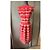 Christian Dior Gestreiftes Sommerkleid - Runway 2012 Pink Rot Beige - Ansicht 2