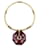 Collana Choker Givenchy Vintage Rosso D'oro  - vista 1