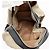 Borsa a mano Loewe Origami Pillow Nero Beige - vista 7