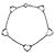 Tiffany & Co Bracciale Tiffany Open Heart di Elsa Peretti Argento