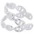 Hermès Bracciale Chaine d'Ancre Enchainee Double Hermes - vista 2