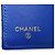 Chanel Boy Tri-fold Wallet Blau - Ansicht 16