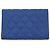 Chanel Boy Tri-fold Wallet Blau - Ansicht 3