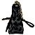 Borsa a tracolla Christian Dior 30 Montaigne Caro Velvet Nero - vista 2