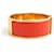 Hermès Hermes HERMES Bangle Bracelet Clic Clack H Golden Orange  - view 2