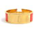 Hermès Hermes HERMES Bangle Bracelet Clic Clack H Golden Orange  - view 3