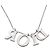 Collana Christian Dior placcata argento - vista 3