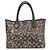 Borsa Tote Chanel Coco Travel Nero Bianco Rosso - vista 4