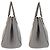Gucci Leder-Tote-Bag Grau - Ansicht 8