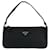 Borsa a mano e pochette accessorio in Nylon Tessuto Prada Nero
