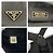Borsa a mano e pochette accessorio in Nylon Tessuto Prada Nero - vista 3
