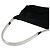 Borsa Hobo in Nylon Tessuto con Placca Logo Prada Nero - vista 5