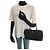 Tote in Nylon Tessuto Saffiano e Pelle Prada Nero - vista 7