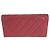 Portafoglio lungo Chanel Caviar Skin Matelasse Rosso - vista 2