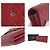 Portafoglio lungo Chanel Caviar Skin Matelasse Rosso - vista 7