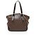 Borsa a tracolla Louis Vuitton Damier Ebene Verona GM Marrone - vista 3