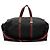 Borsa duffle Gucci Techno Canvas Web Animalier Nero