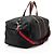 Borsa duffle Gucci Techno Canvas Web Animalier Nero - vista 2