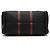 Borsa duffle Gucci Techno Canvas Web Animalier Nero - vista 4