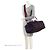 Borsa duffle Gucci Techno Canvas Web Animalier Nero - vista 5