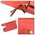 Hermès Portafoglio lungo Hermes Dogon GM Rosso - vista 7