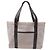 Bulgari Bvlgari Logo Mania Tote aus beigefarbenem Canvas