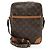Louis Vuitton Vintage Monogram Canvas Danube MM Schultertasche Braun