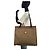 Gucci Vintage GG Supreme Canvas Leather Tote Bag Brown - view 8