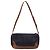 Borsa a tracolla Dolce & Gabbana in denim blu - vista 4