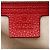Borsa a tracolla Gucci Soho in pelle, misura Medium Rosso - vista 8