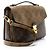 Borsa a tracolla Louis Vuitton Reverse Monogram Pochette Metis Nero - vista 2