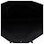 Tote Large Rive Gauche em canvas e couro de bezerro Saint Laurent Preto - vista 7
