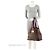 Tote Louis Vuitton Damier Ebene Hampstead GM Marrone - vista 5