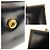 Borsa a tracolla con catena in pelle Gucci Nero - vista 6