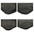 Borsa a Spalla Prada Nylon Tessuto Triangle Logo Nero - vista 4