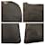 Borsa a Spalla Prada Nylon Tessuto Triangle Logo Nero - vista 6