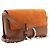Chloé Borsa a tracolla Faye Small in scamosciato di vitello Chloe Marrone - vista 9