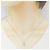 Autre Marque Collana in oro bianco Au750 con opale e diamante Argento - vista 5