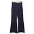 Pantalon en mélange de cachemire Chanel Noir Orange Violet